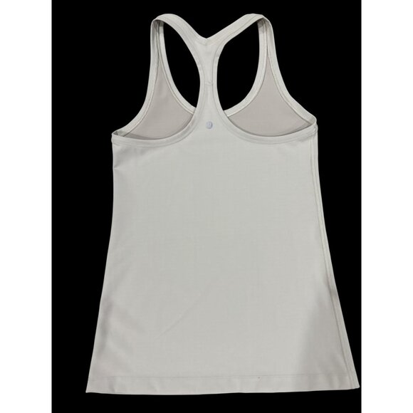 Lululemon Racerback Light Gray Tank Top Womens Size S/4 - Picture 4 of 5